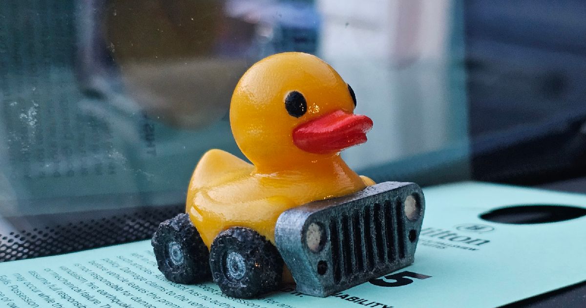 jeep ducks - Jeep Duck by Jason | Download free STL model | Printables.com