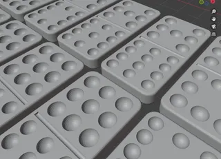 Mexican Train Tiles