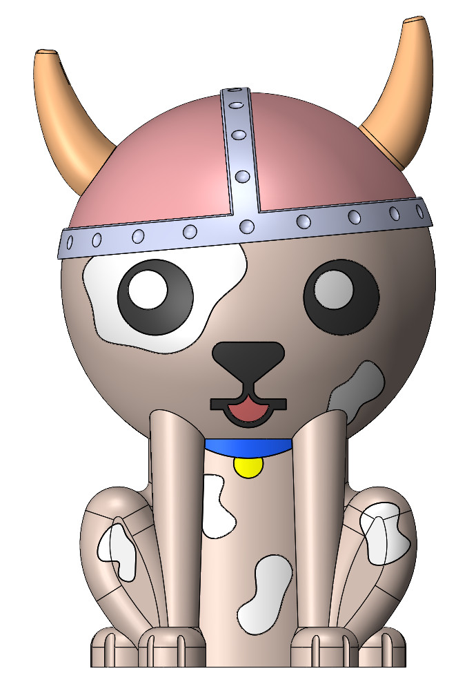 Maria's Viking Puppy (VV 3DP Contest Winner 2024) by Ocie Ward