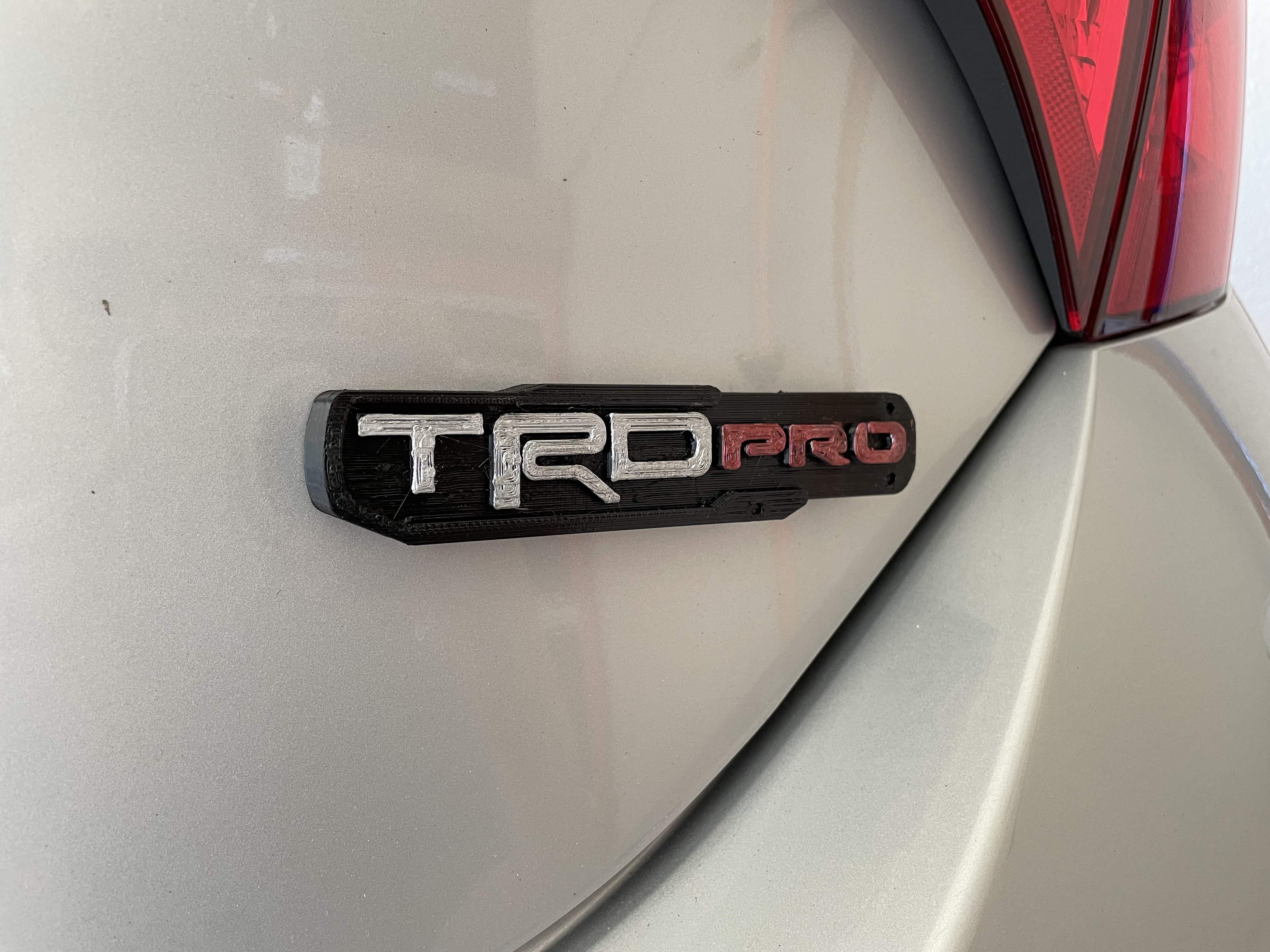 Toyota TRD Pro Badge