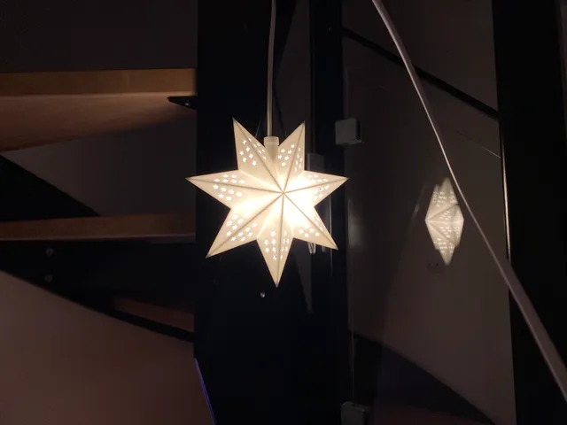 Christmas star. led. falco*sign.