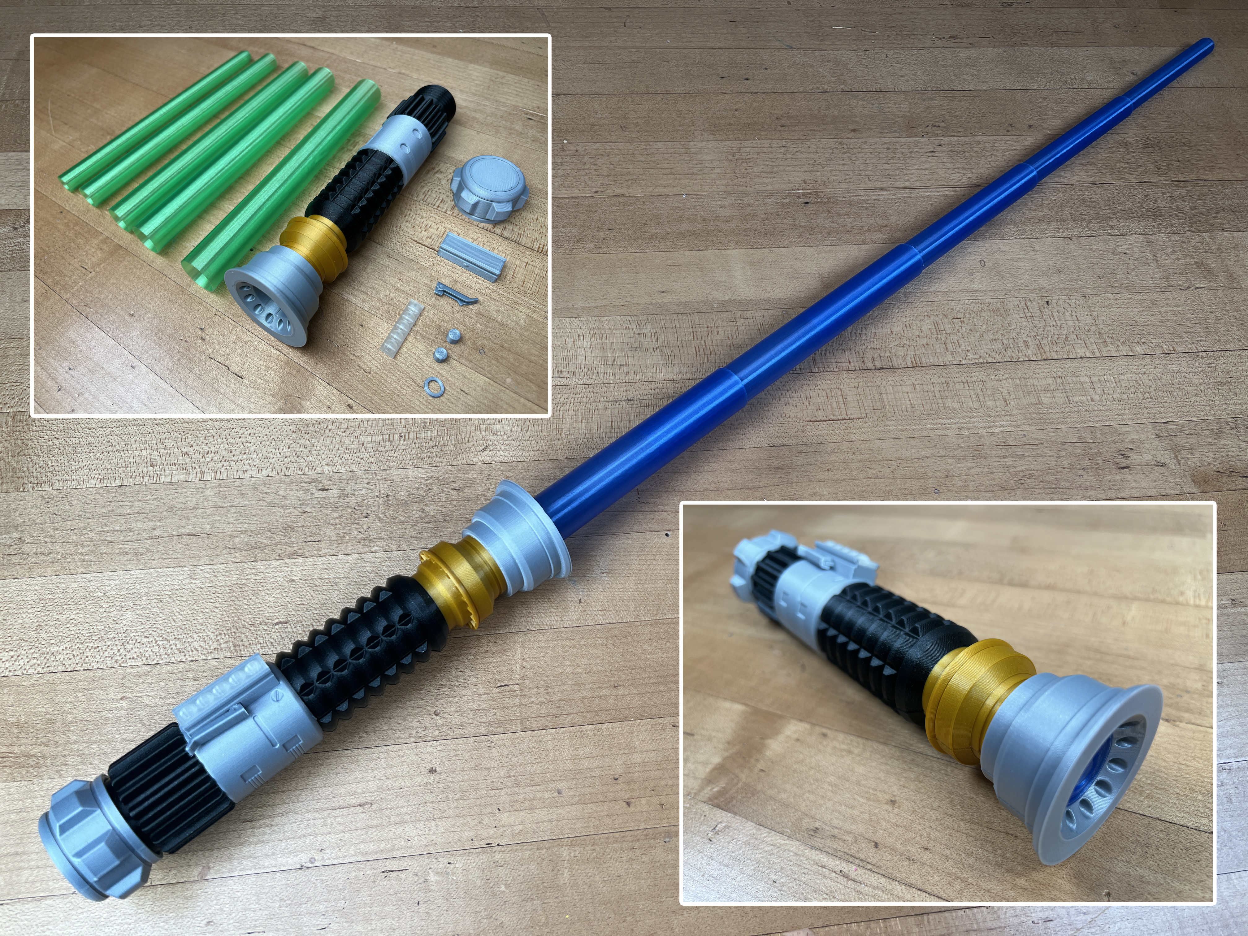 ObiWan’s Third Collapsing Lightsaber