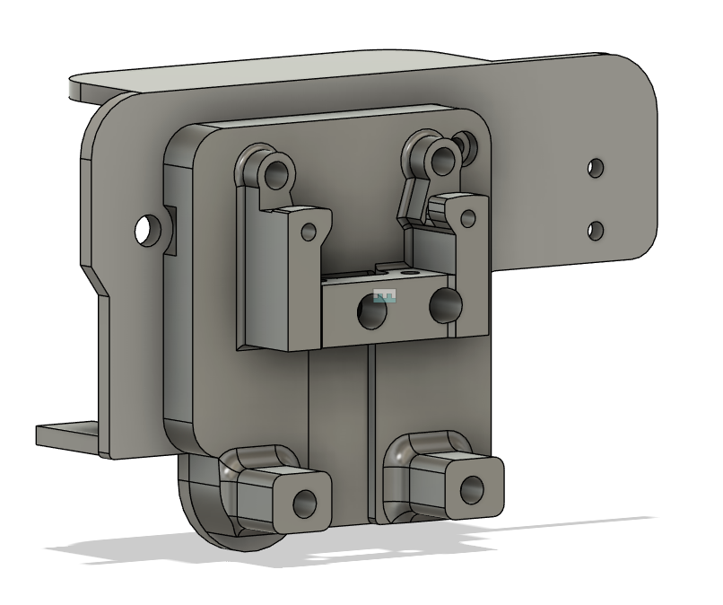 Ender 3 Max Stealthburner Mount for BOWDEN Style by Iispeople ...