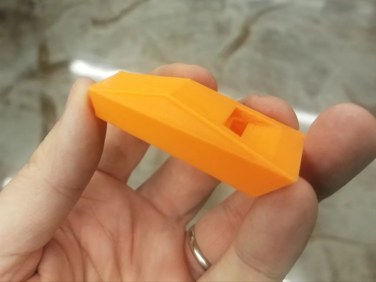 Functional Tesla Whistle 3D Printed 