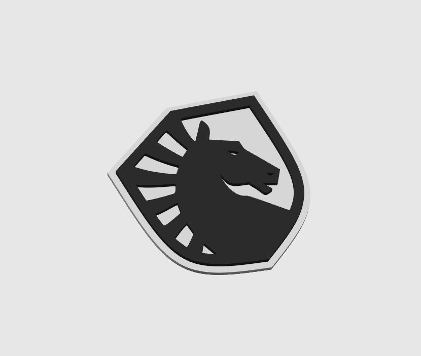 Team Liquid Logo (CS2) by Mikkel Hedegaard | Download free STL model ...