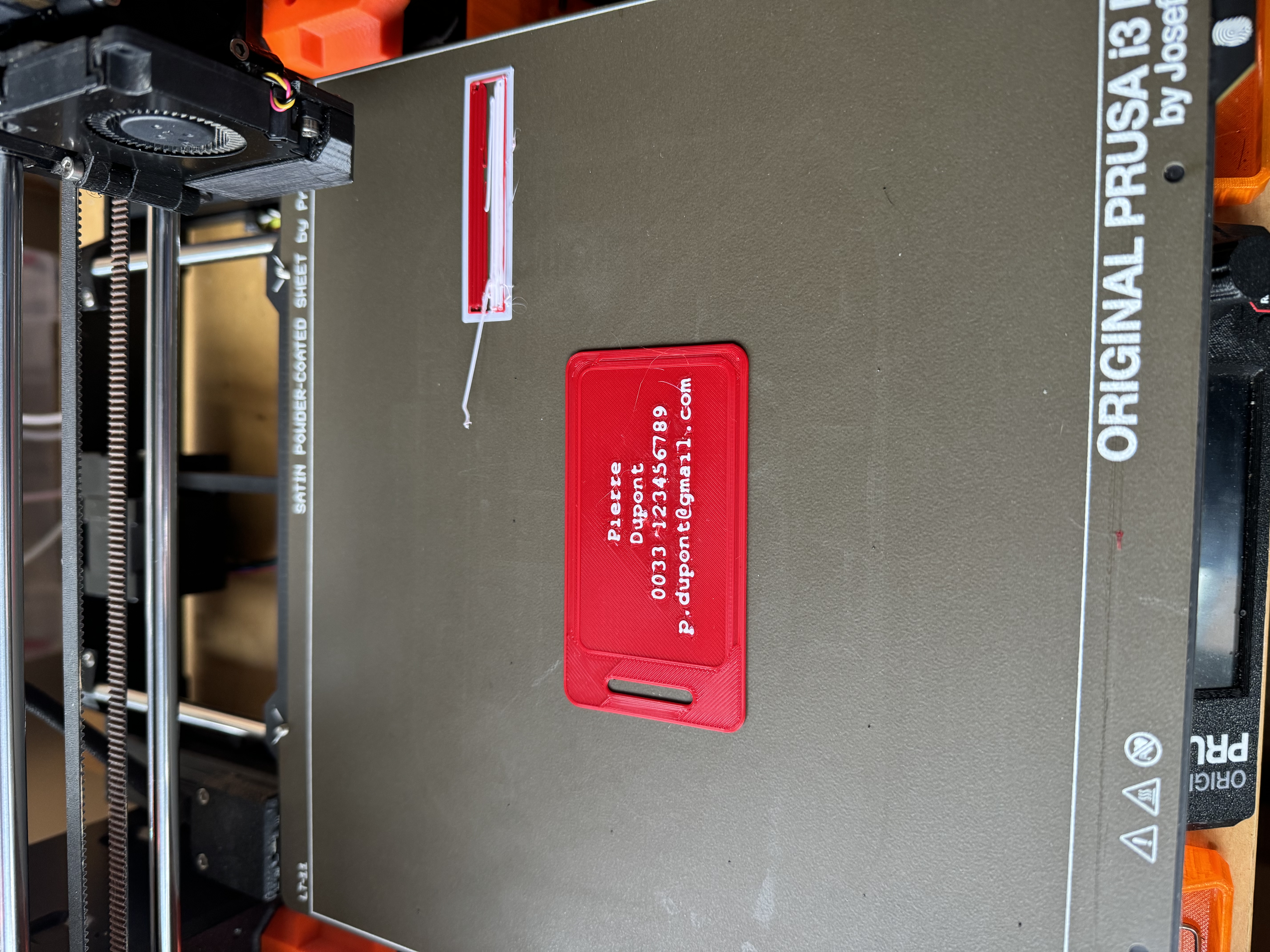editable suitcase label - étiquette de valise modifiable