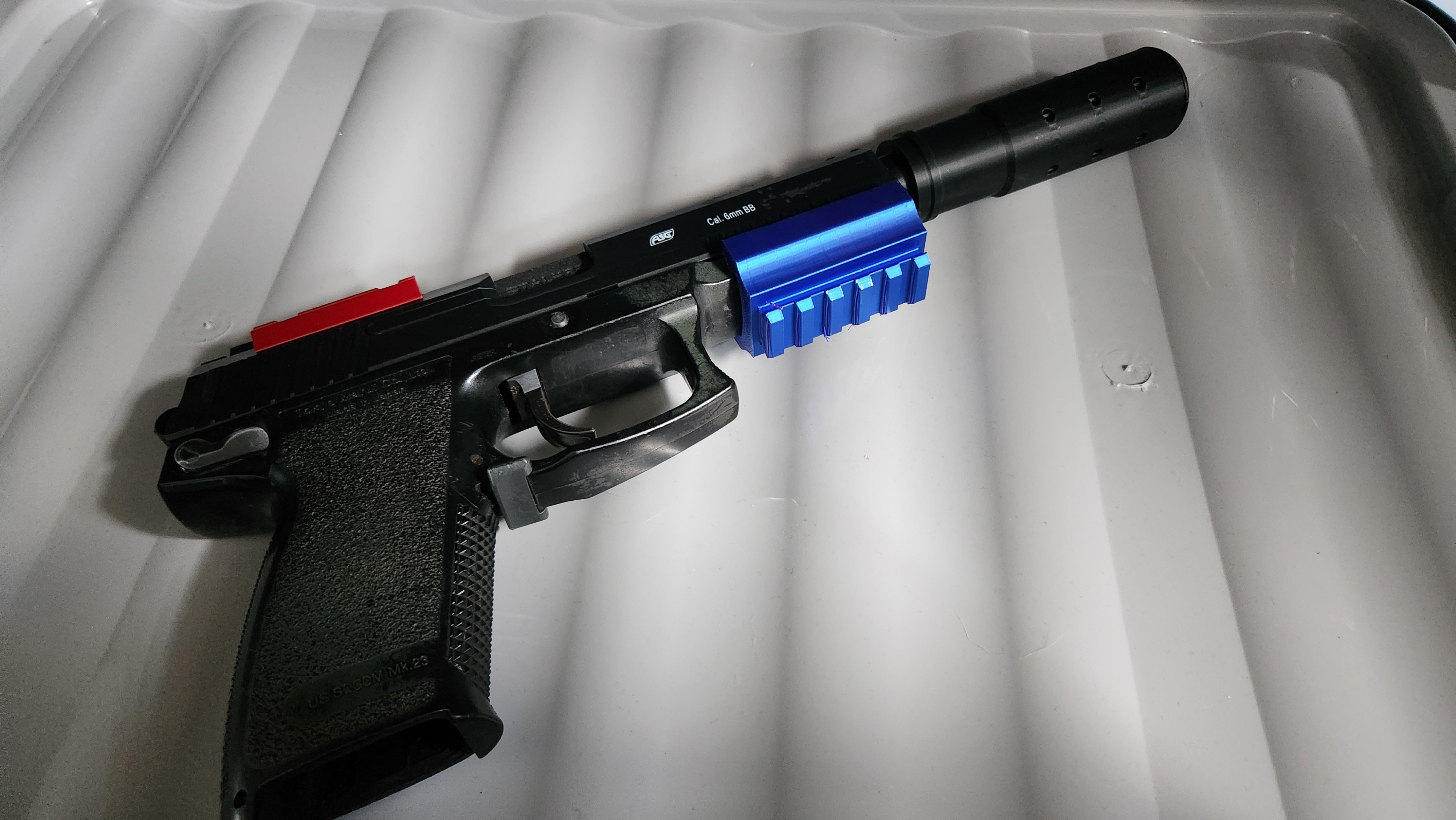 MK23 Picatinny Rail/Mount for underbarrel - Airsoft