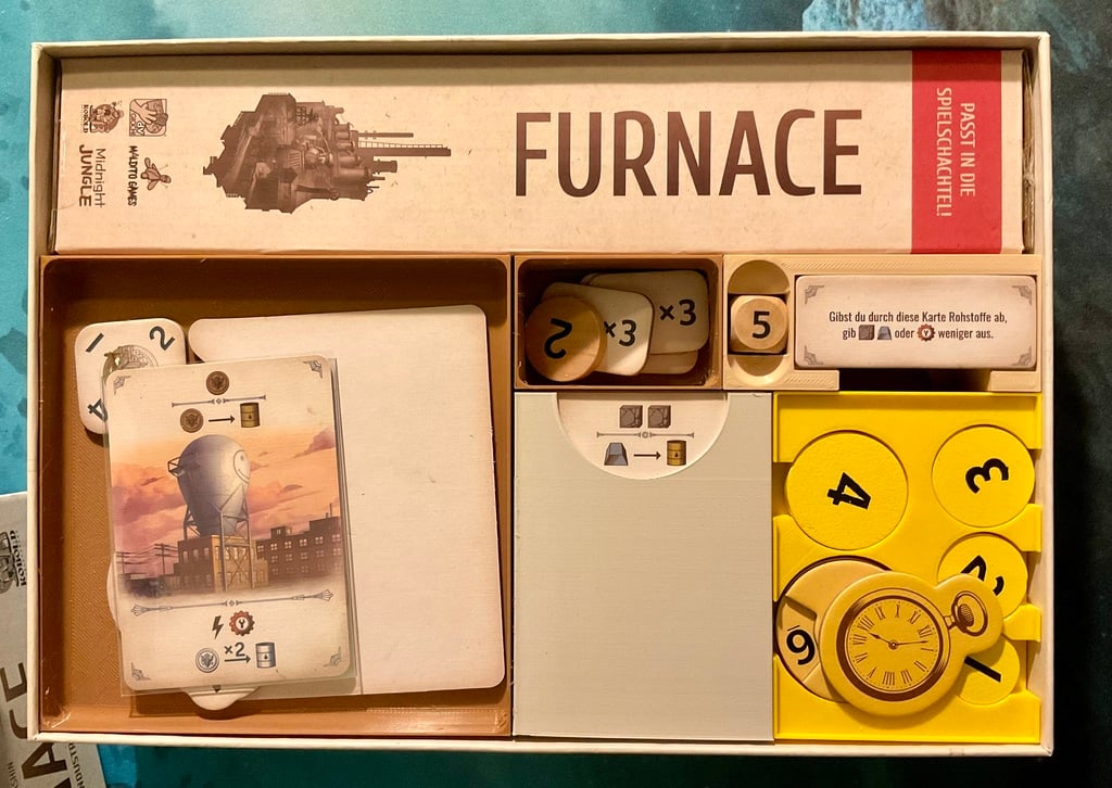Furnace + Interbellum + Playmat + Sleeved Cards Organizer