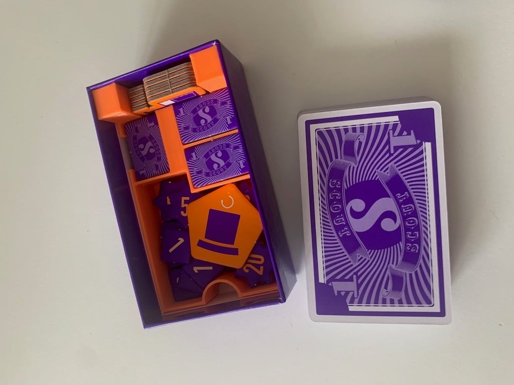 Scout Card Game Organizer/Inlay
