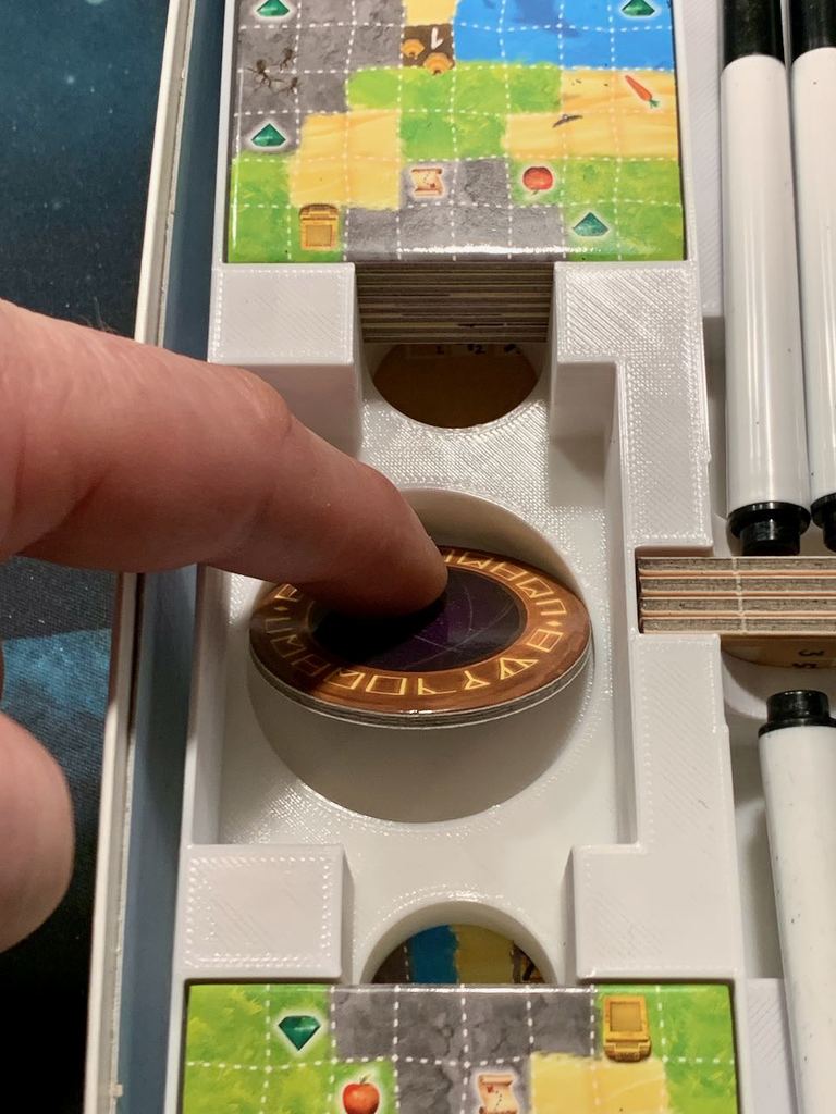 Explorers Board Game Organizer/Insert by silfire | Download free STL ...