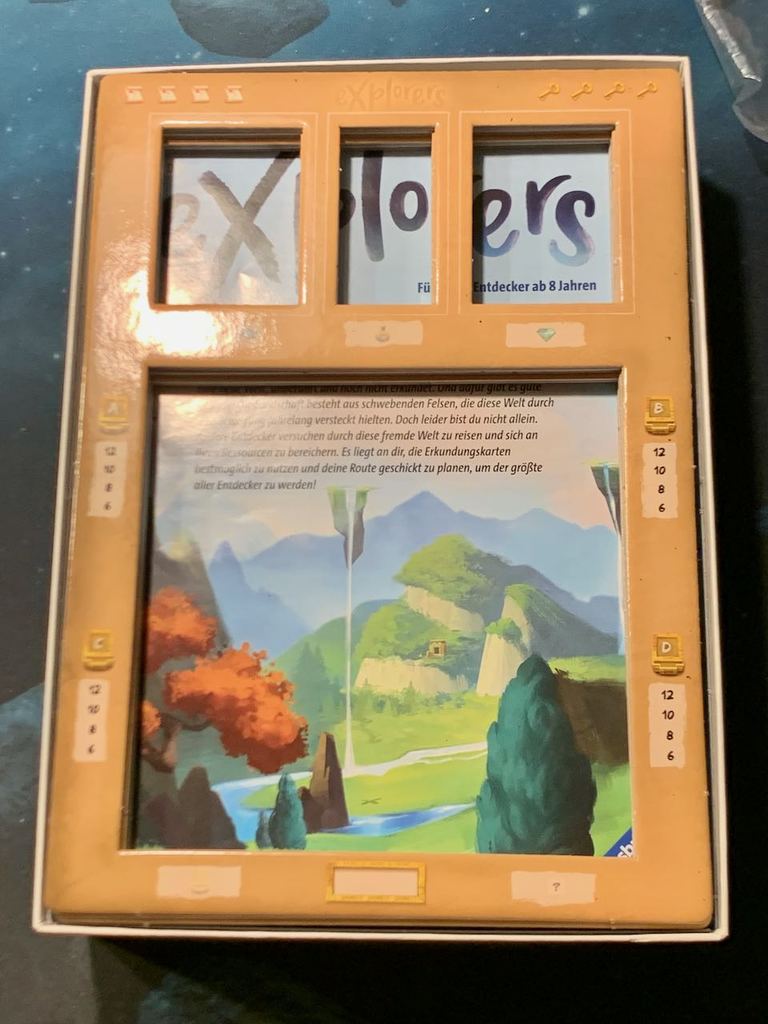 Explorers Board Game Organizer/Insert by silfire | Download free STL ...
