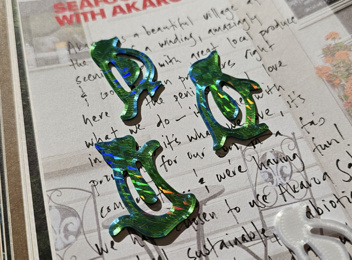 Animals paper clip and bookmark