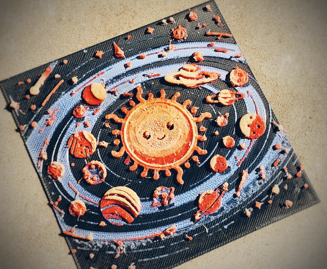 Hueforge - Constellation - 2D Art