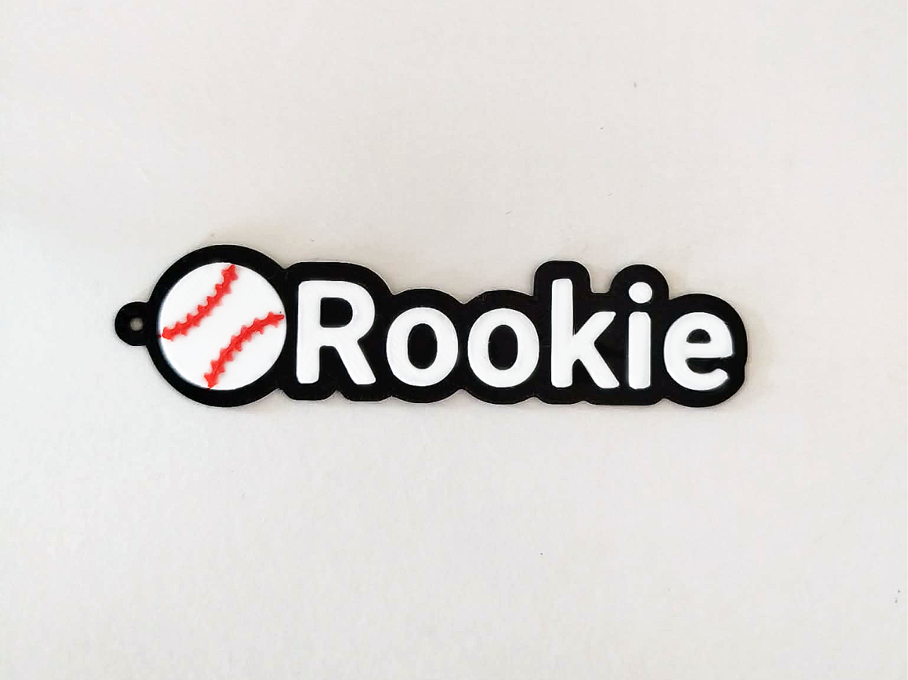 Baseball Name Keychain - Rookie