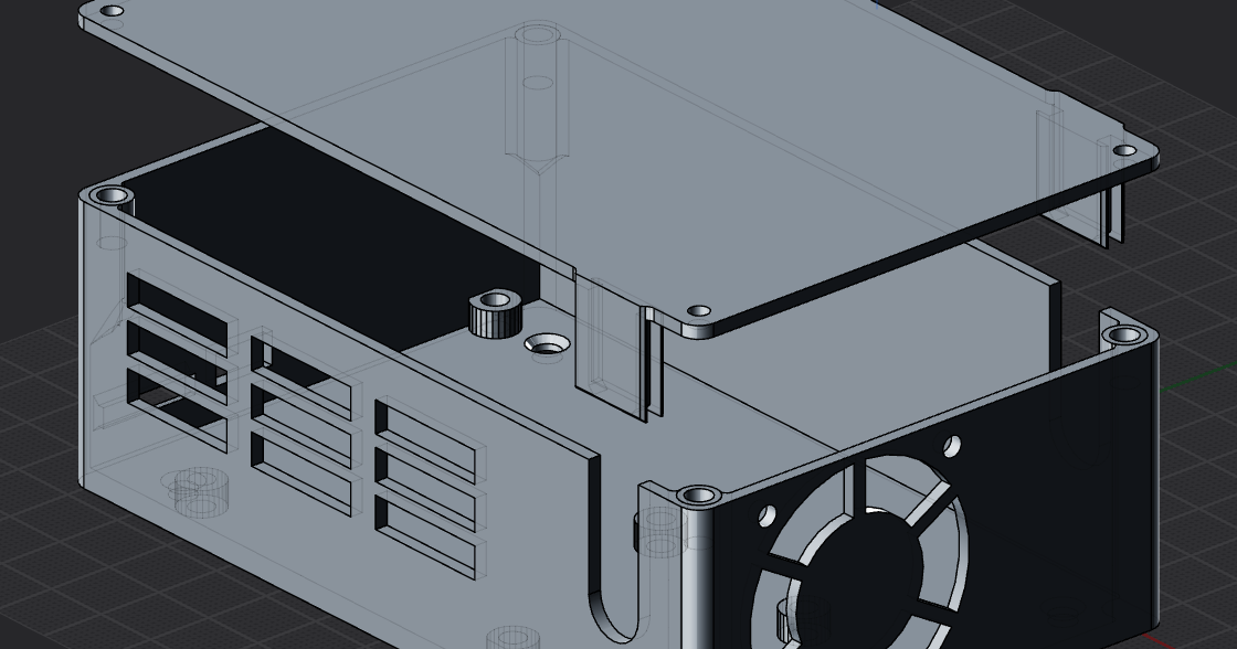 BTT SKR E3 enclosure box by Артем Неровный | Download free STL model ...