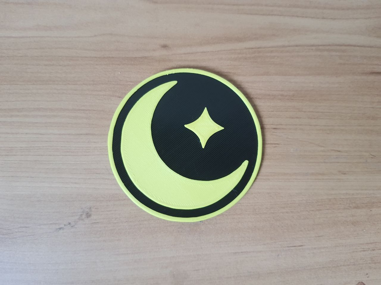 Moon icon Coaster Set