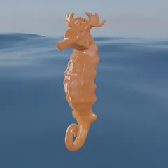 Sculpted Seahorse