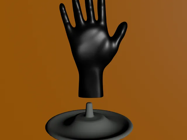 Hand Jewelry/Ring Holder with Base