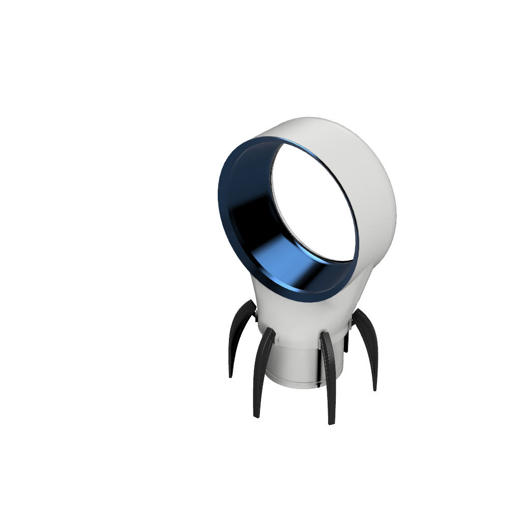100mm Ducted AC Fan Bladeless Dyson Multiplier by Kieran Devlin ...
