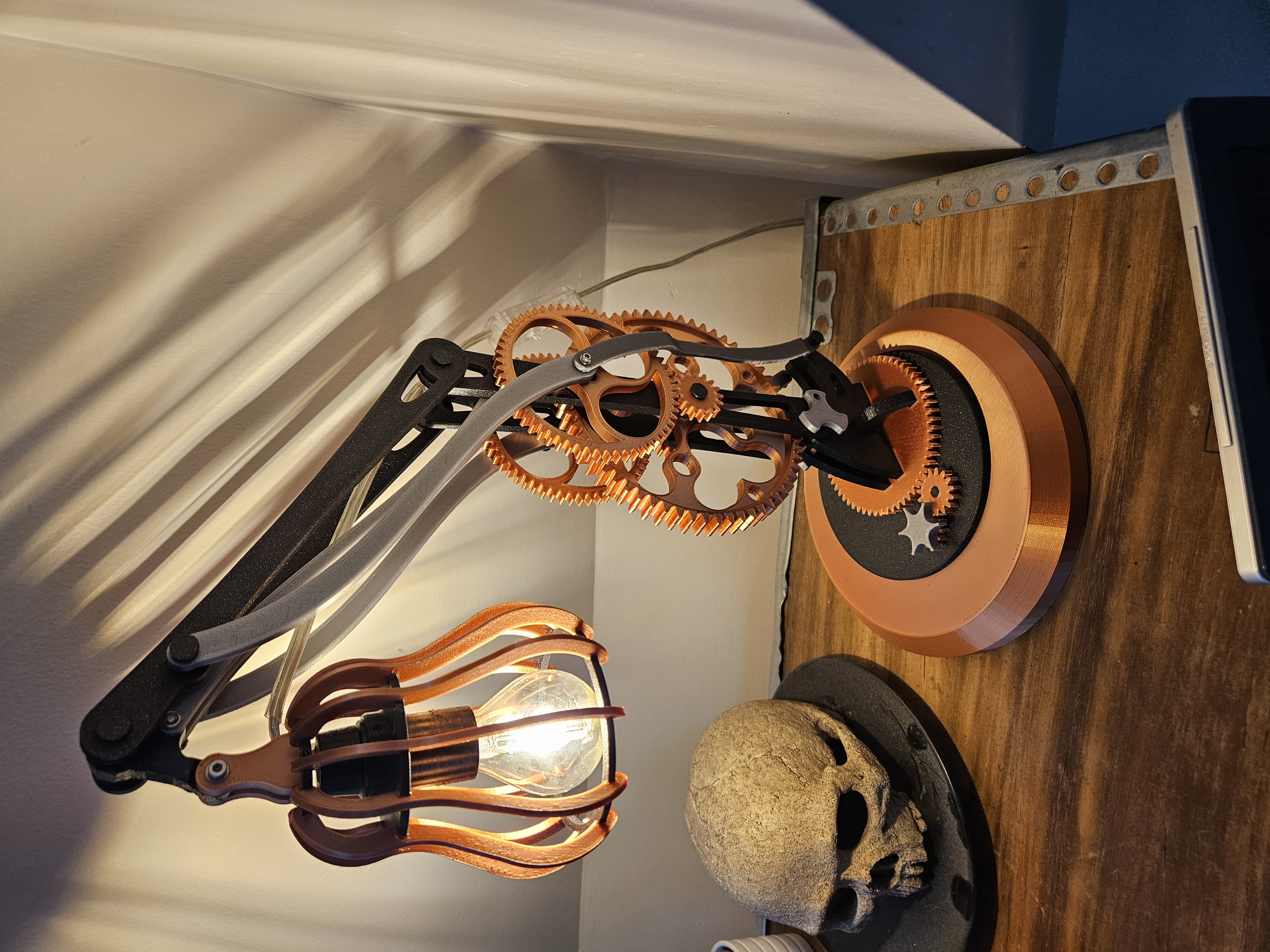 Miniatura 2 do modelo 3D Lampe Mécanique