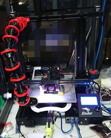 Flexible webcam mount for Octolapse-other one