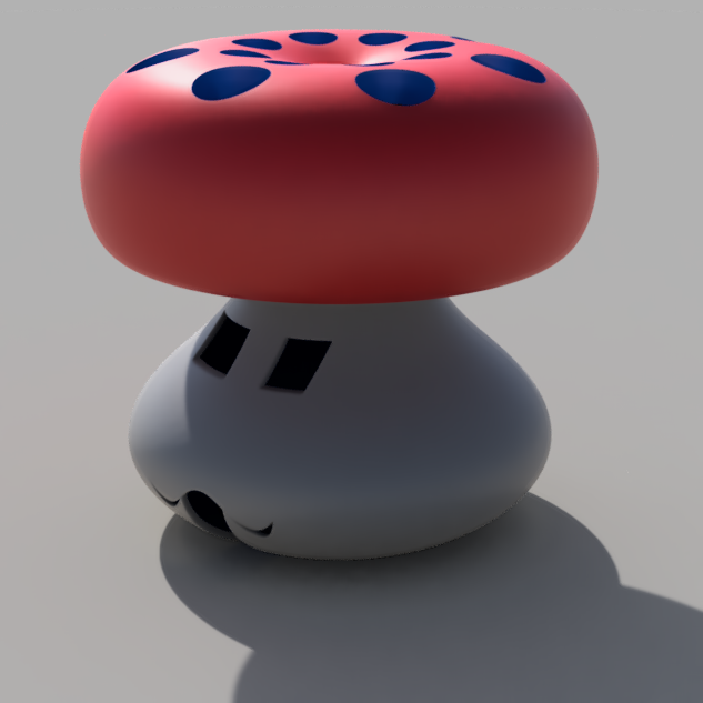 pen holder mushroom