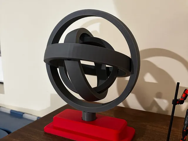 Large Gyroscope with Stand