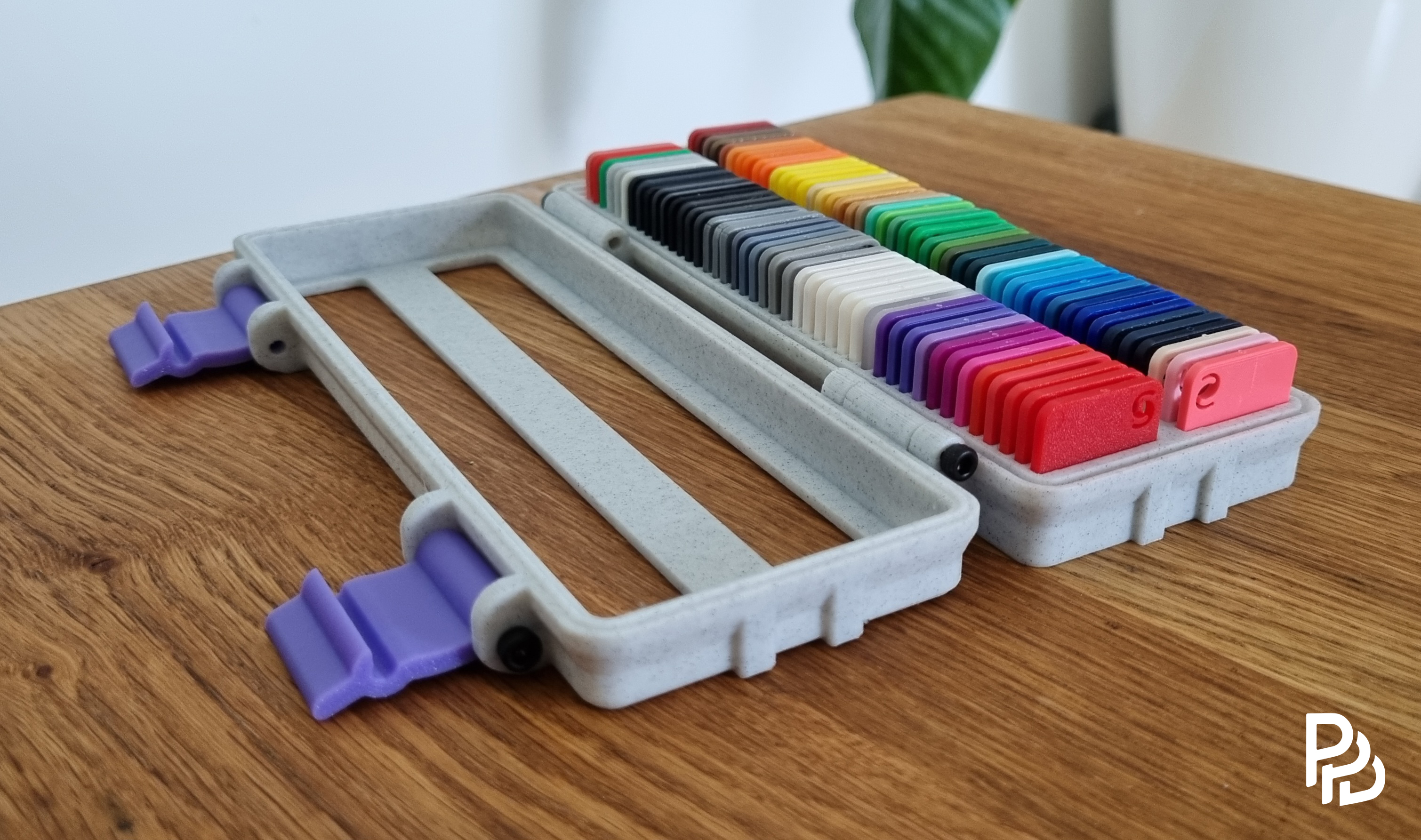 Compact Bambu Swatch Case (for A1 Mini) by Pinky Ponky Download free STL model