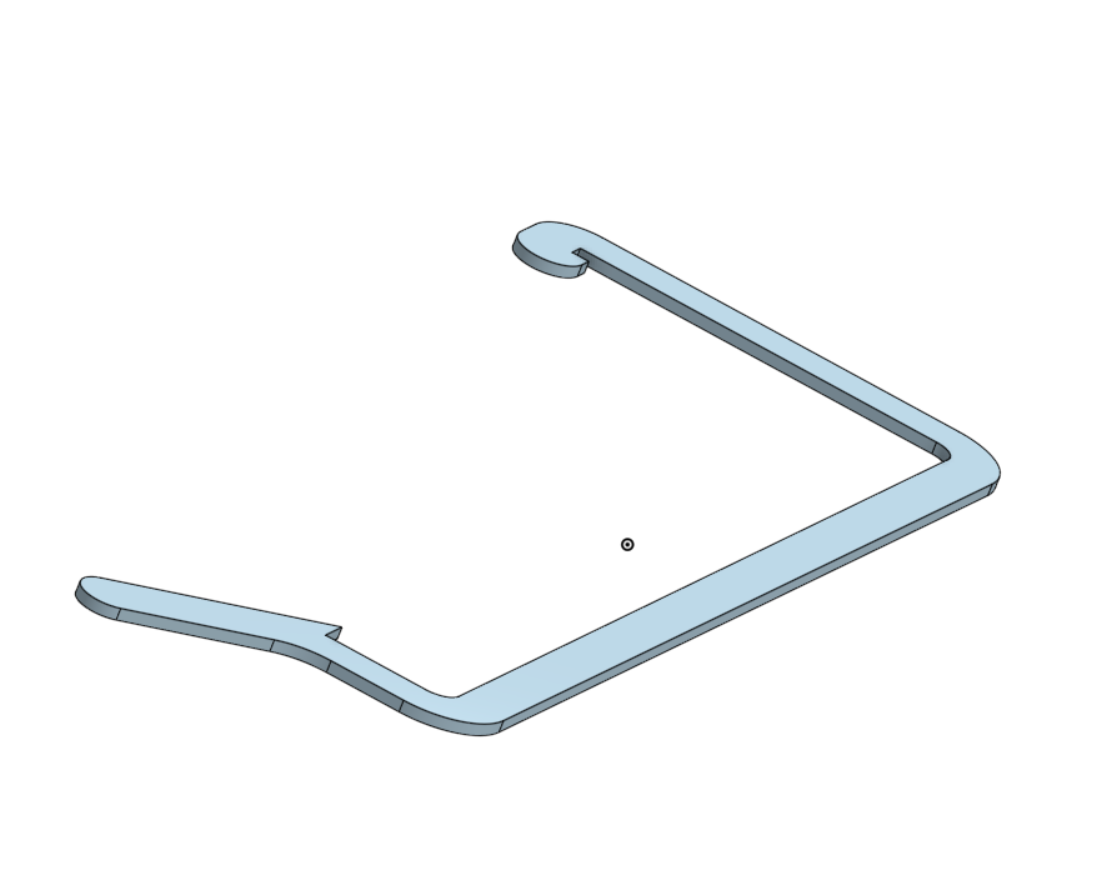 Modifiable prusa top clip