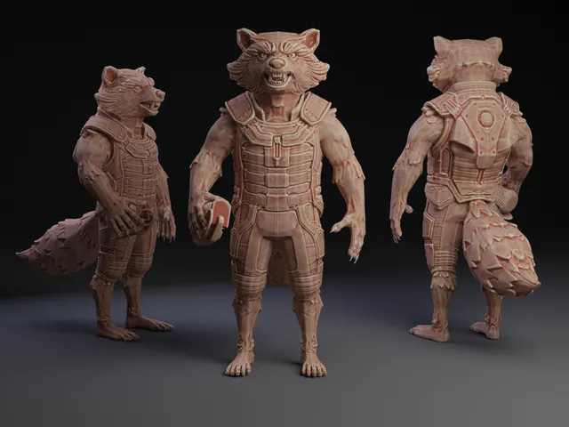 Rocket Racoon Guardians of the Galaxy