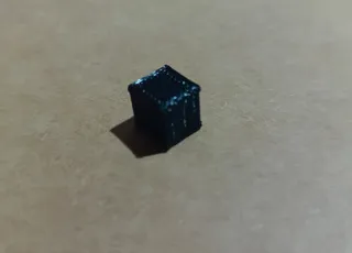 Cube 1 cm for calibration
