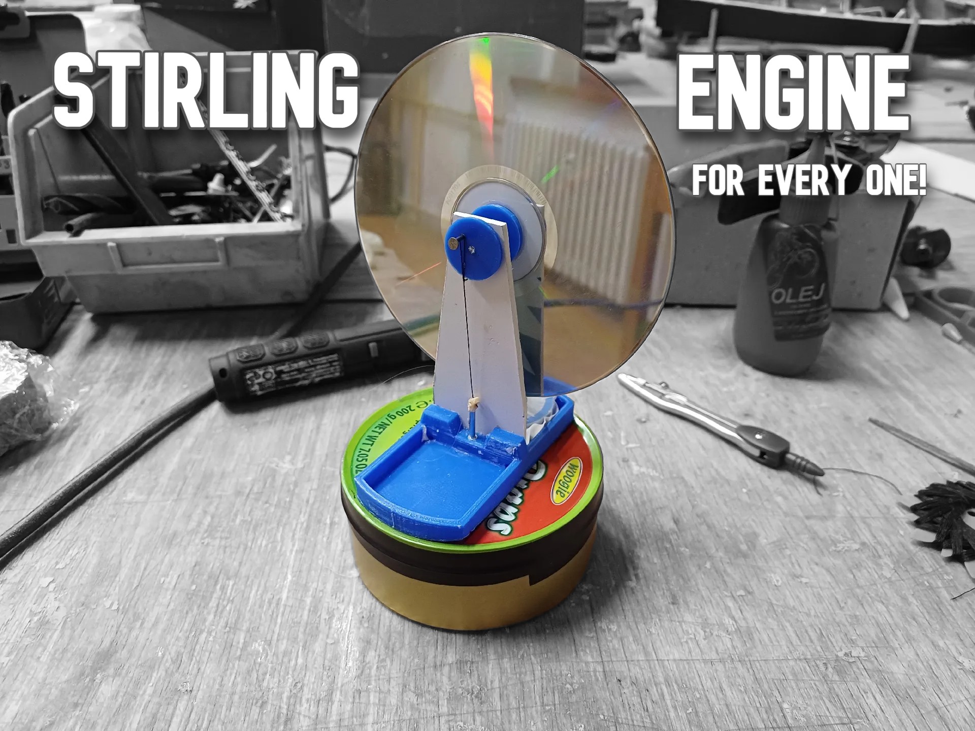 STIRLING ENGINE for Every One!