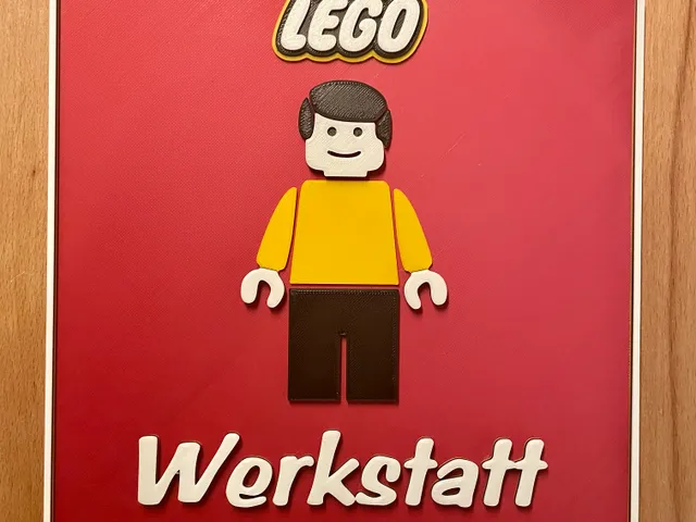 Colored sign