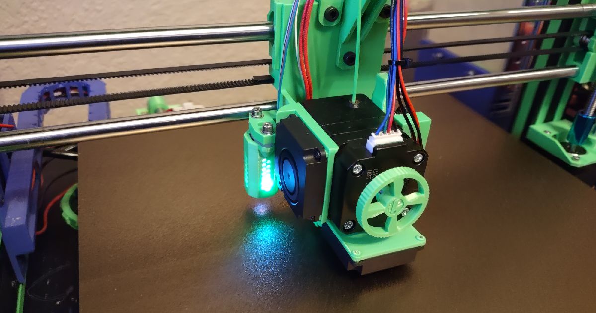 Sovol SV06 extruder mount for A8 Plus with 10mm linear rods and