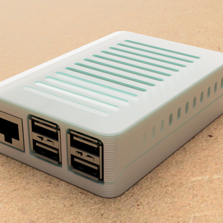Slim / Minimal Raspberry Pi 5 Snap-fit Case by KAKI.3D | Download free ...