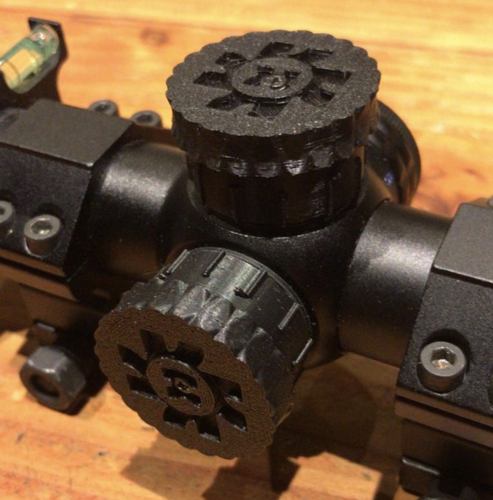 Tactical Turret scope adapter