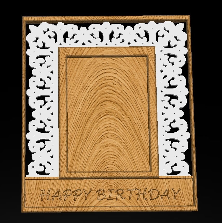 BIRTHDAY PICTURE FRAME PERSONALIZED BIRTHDAY MEMORIES SINGLE FILE 5 X birthday-picture-frame-personalized-birthday-memories-single-file-5-x