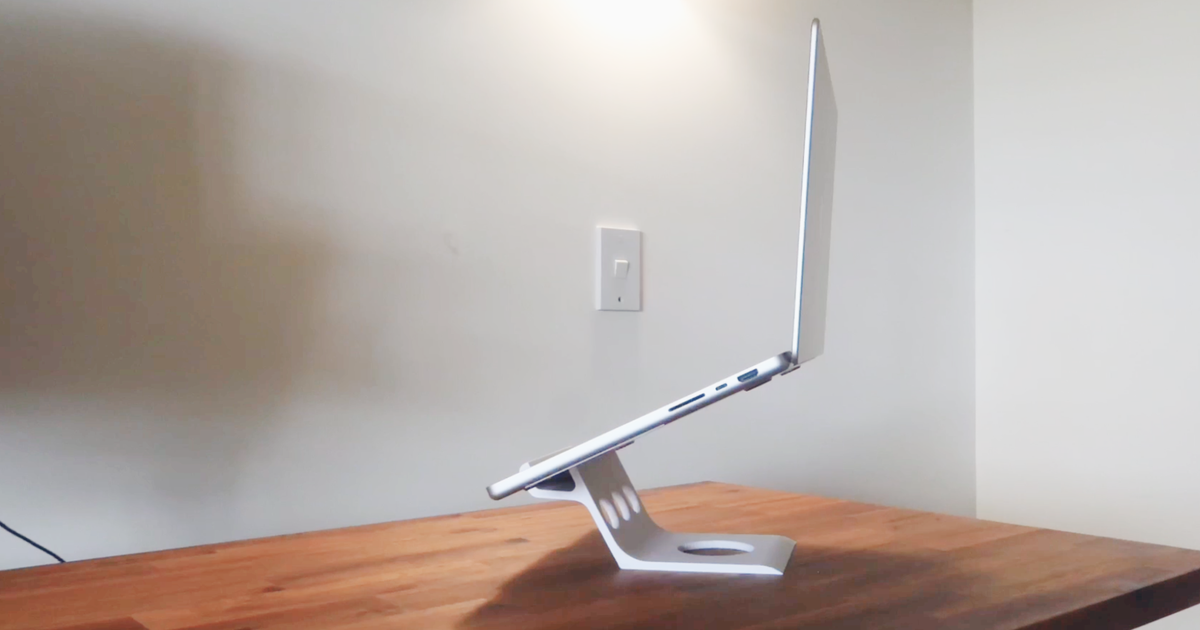 Simplistic Laptop Stand by Andy Cao | Download free STL model ...