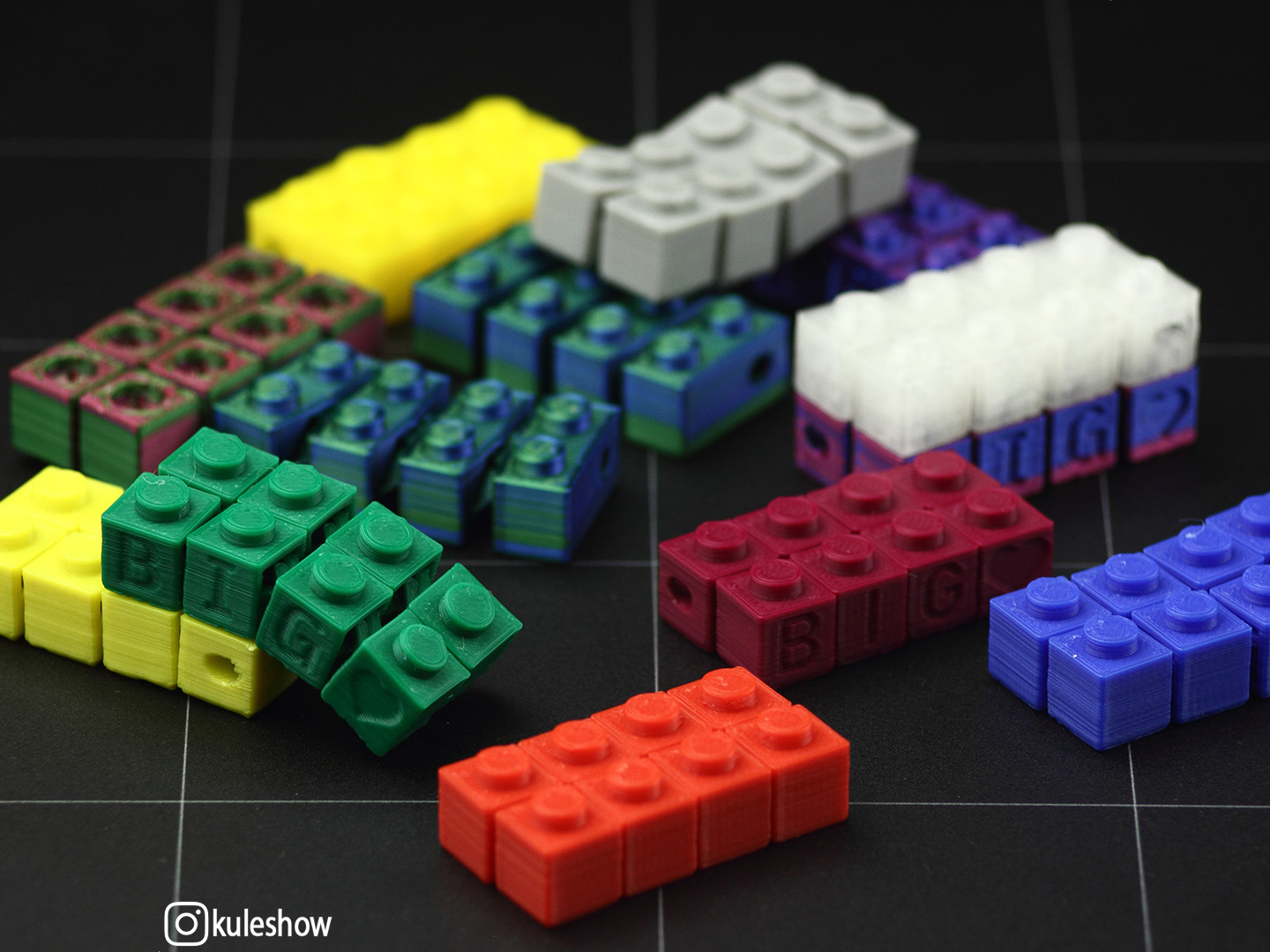 Miniatura 5 do modelo 3D Flexy Brick keychain