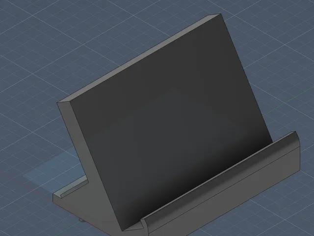 Landscape Phone Stand with Supports