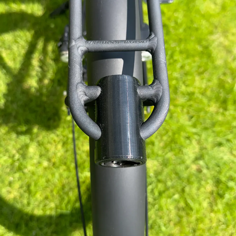 Vanmoof rear rack mount for Garmin Varia Radar by HerrLampe | Download ...