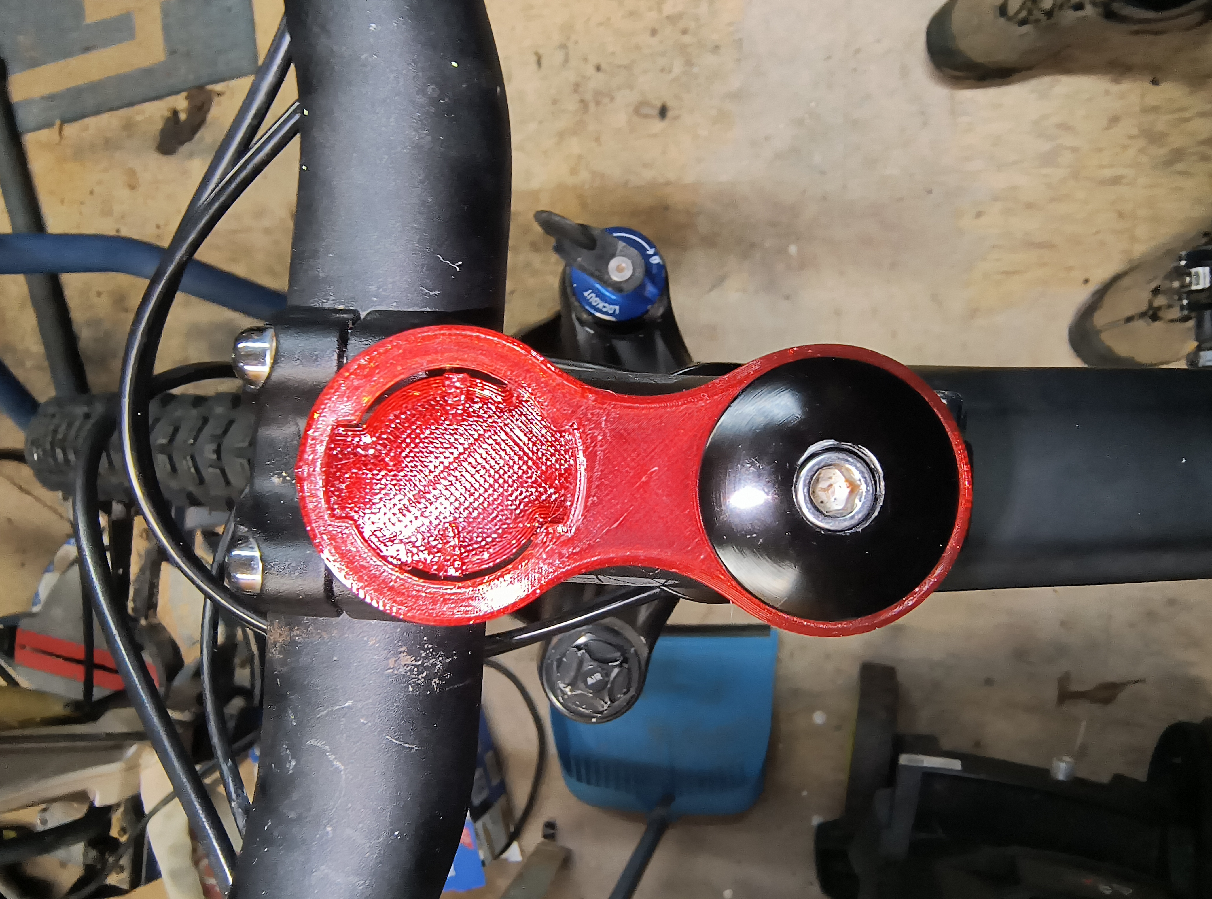 Bike Computer Stem Mounts - Wahoo and Garmin