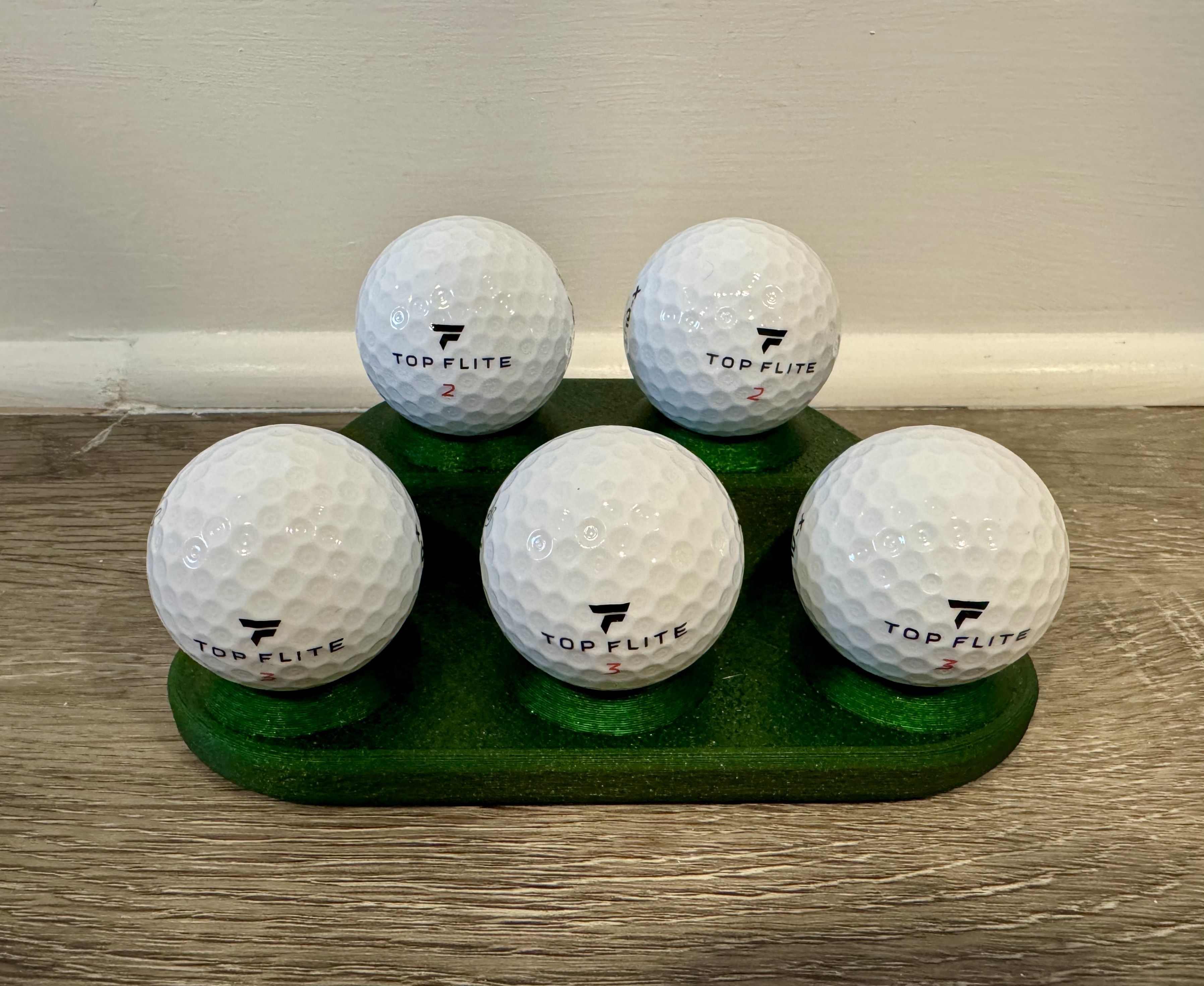 Golf Ball Stand by Random Letter | Download free STL model | Printables.com