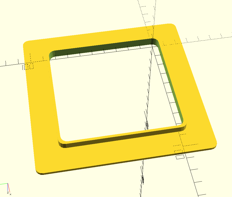 Rectangular Cutouts For Cable Routing Parametric Round/Square/Rectangular Cover for Cable Pass-Throughs in ...