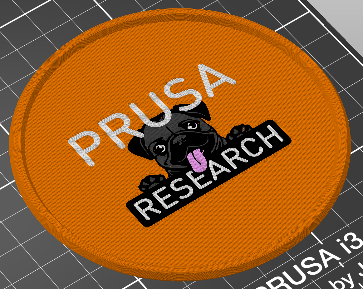 PRUSA alternative logo COASTER by PEEVES | Download free STL model ...