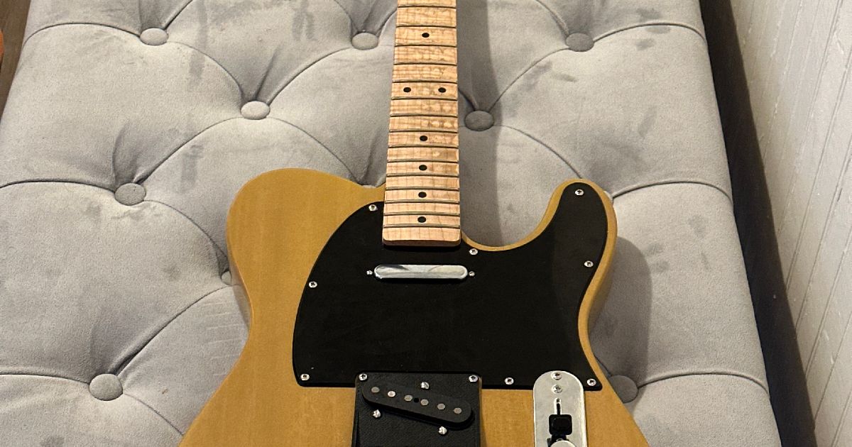 Fender Telecaster Replacement Bridge by Godard Scientific | Download ...
