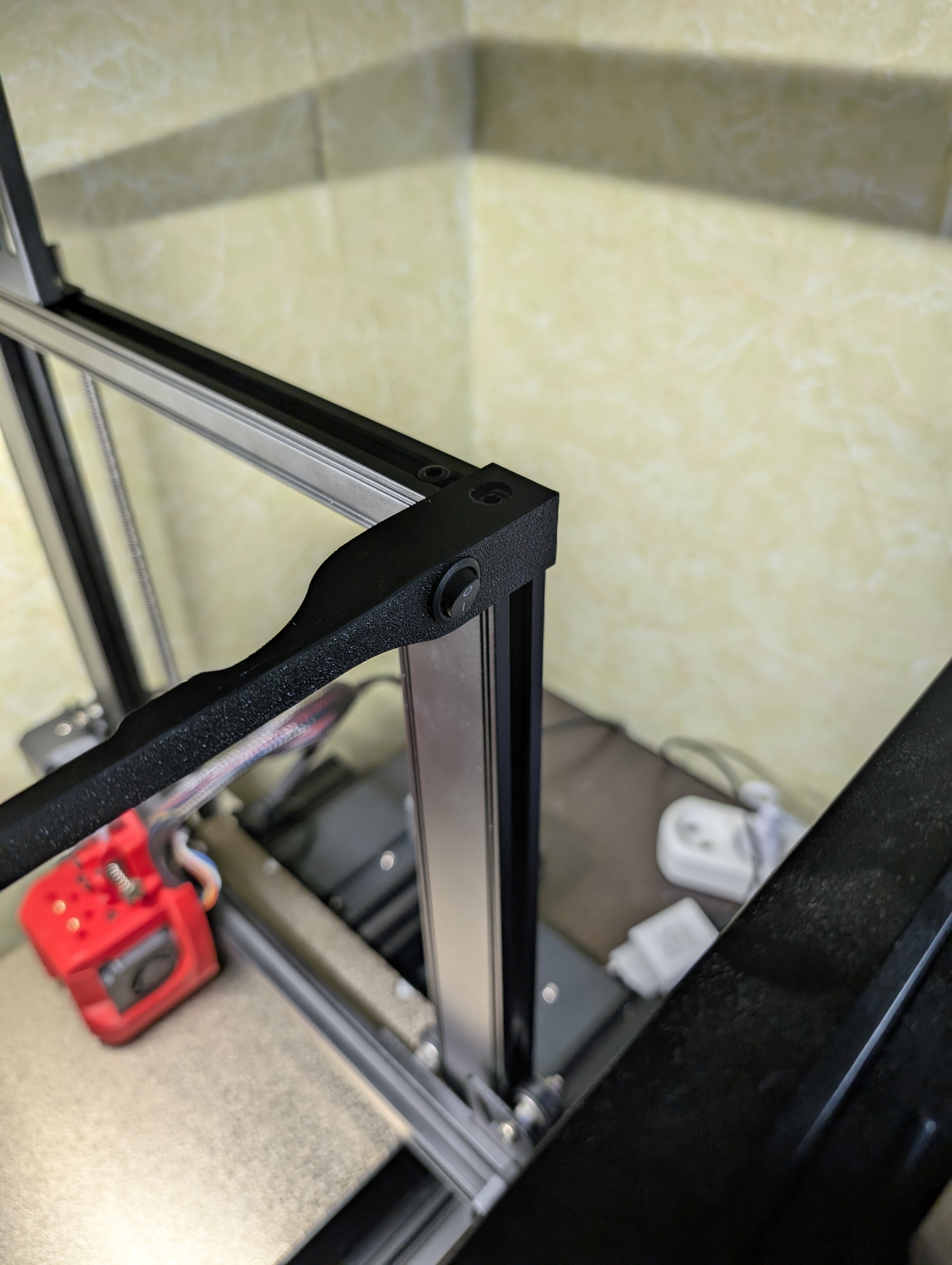 Ender 3 v2 neo lightbar by S3rG0