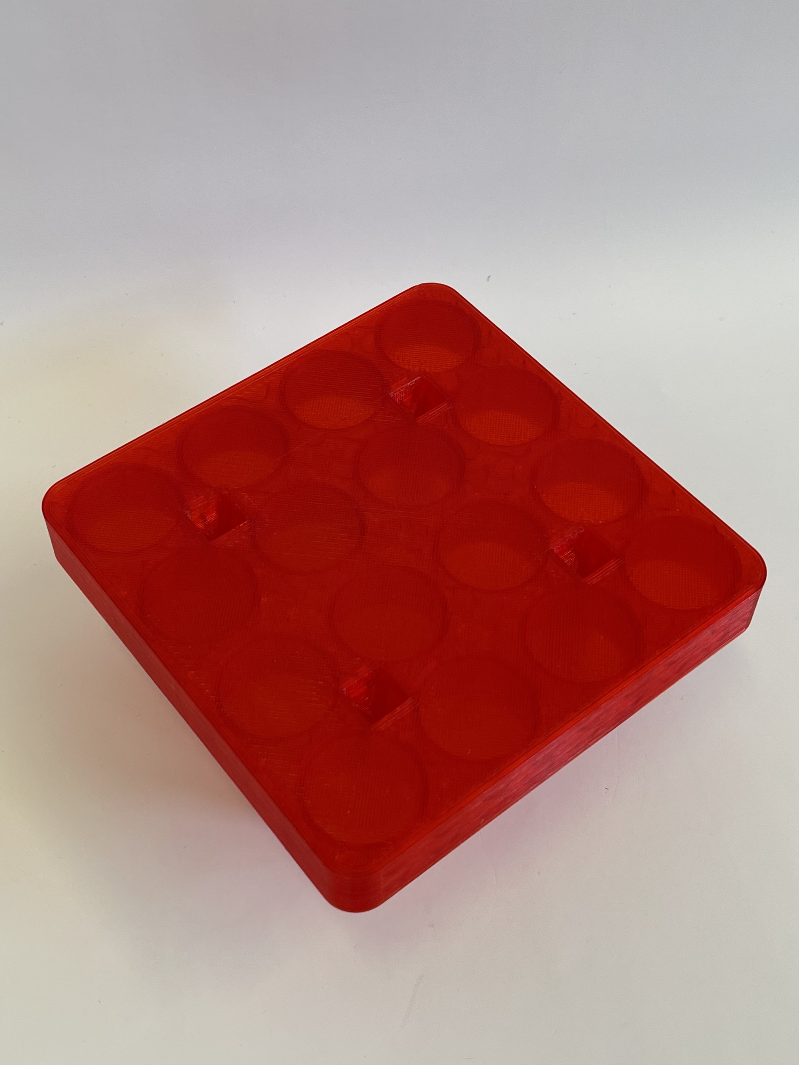 Miniatura 12 do modelo 3D Stackable vial racks (parametric) for space management