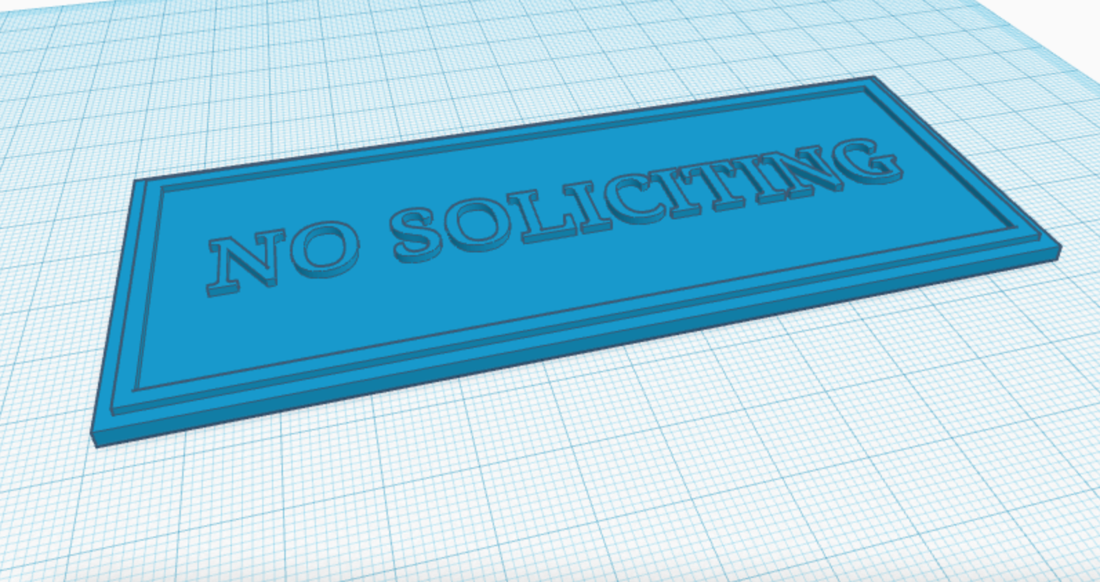 No Soliciting Sign by AJFiredog | Download free STL model | Printables.com