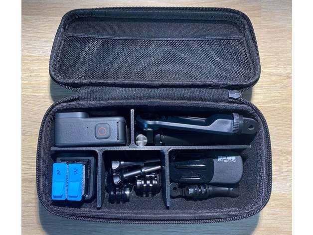 GoPro Case Organizer by Sharky13 by Marrrrtthias | Download free STL ...